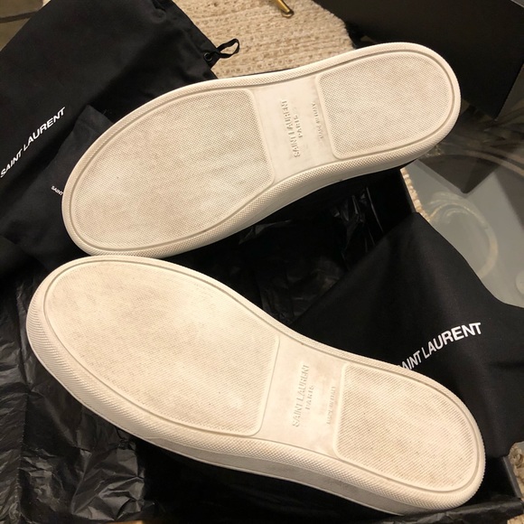$645 Saint Laurent Shoes Size US 8 100%Authentic - Picture 9 of 11